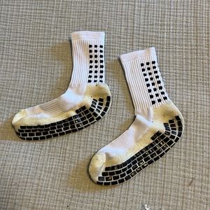 White Grip socks one size fits most